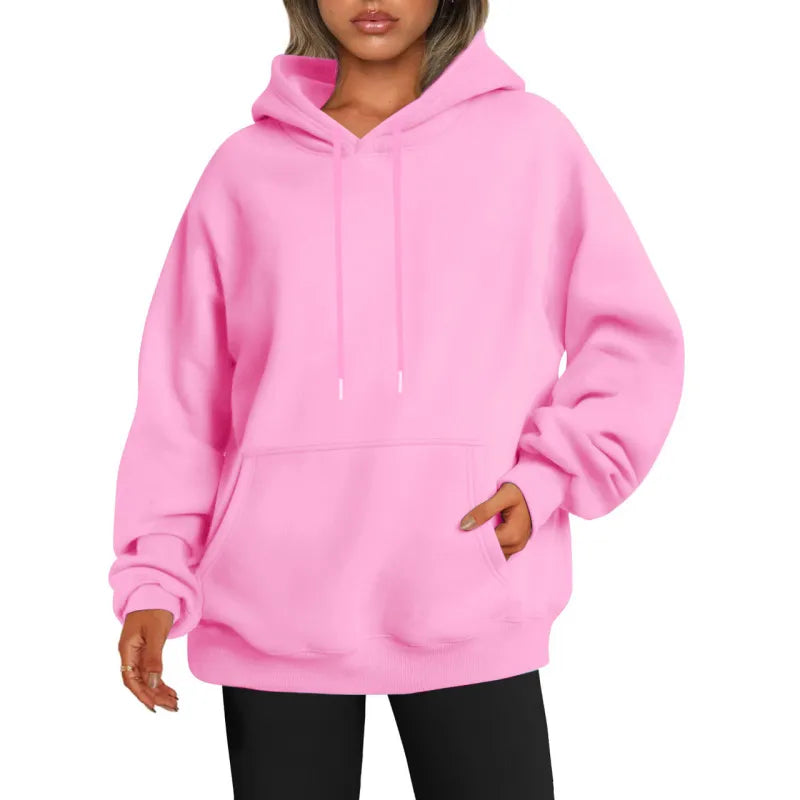 Eleganter Barbie Full Zip Hoodie mit Kapuze und Reißverschluss für Damen | Perfekt für den Alltag