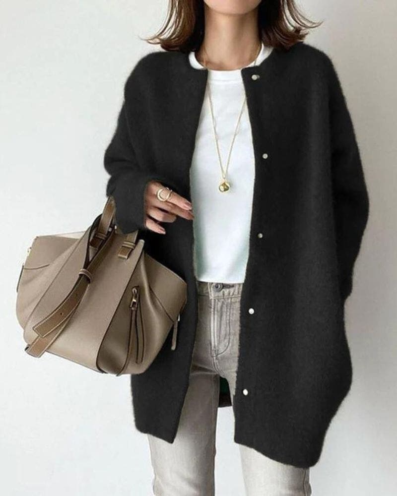 Macy - lässige weiche Strickjacke