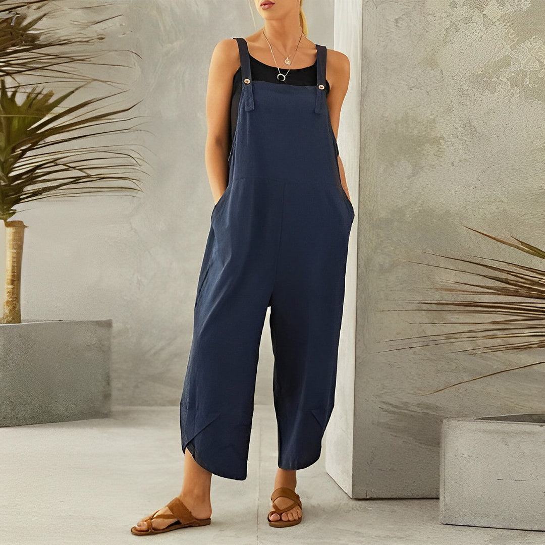 LOTTE Vintage-Stil Jumpsuit – Elegantes Design für jede Jahreszeit