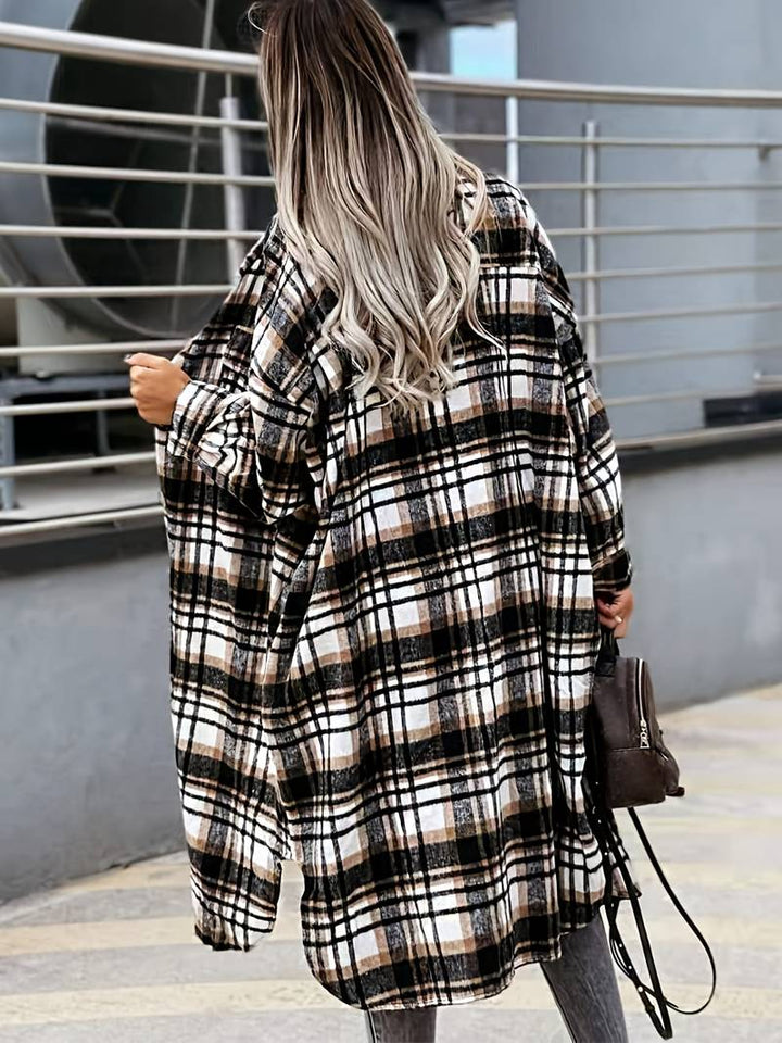 Alice - Camicia a quadri Giacche Cappotto