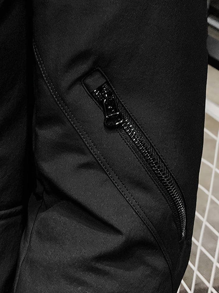 Stilvolle Mittellange Kapuzen-Winterjacke Für Herren | Perfekt für Outdoor-Aktivitäten