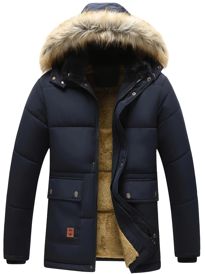 Warme Casual Wendbare Gepolsterte Winter Jacke Für Herren | Perfekt für Outdoor-Aktivitäten
