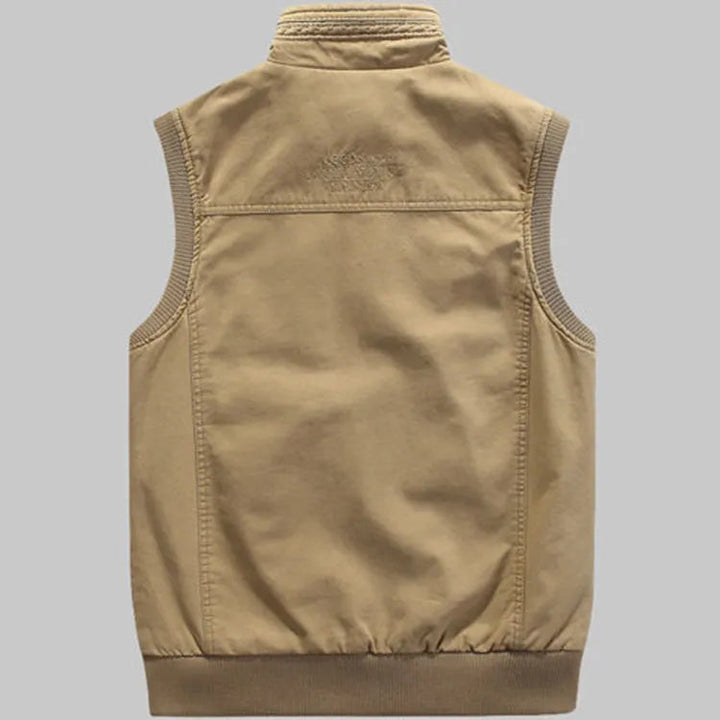 Timo | vintage outdoor-weste mit taschen