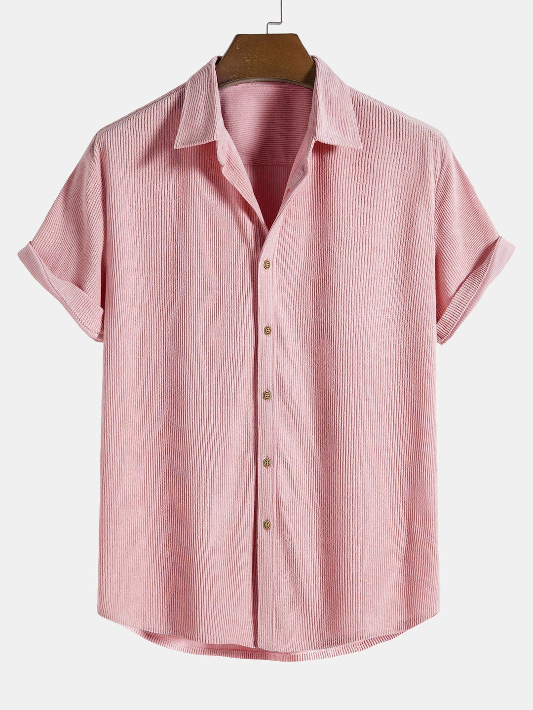 Set estivo camicia a maniche corte e pantaloncini per uomo
