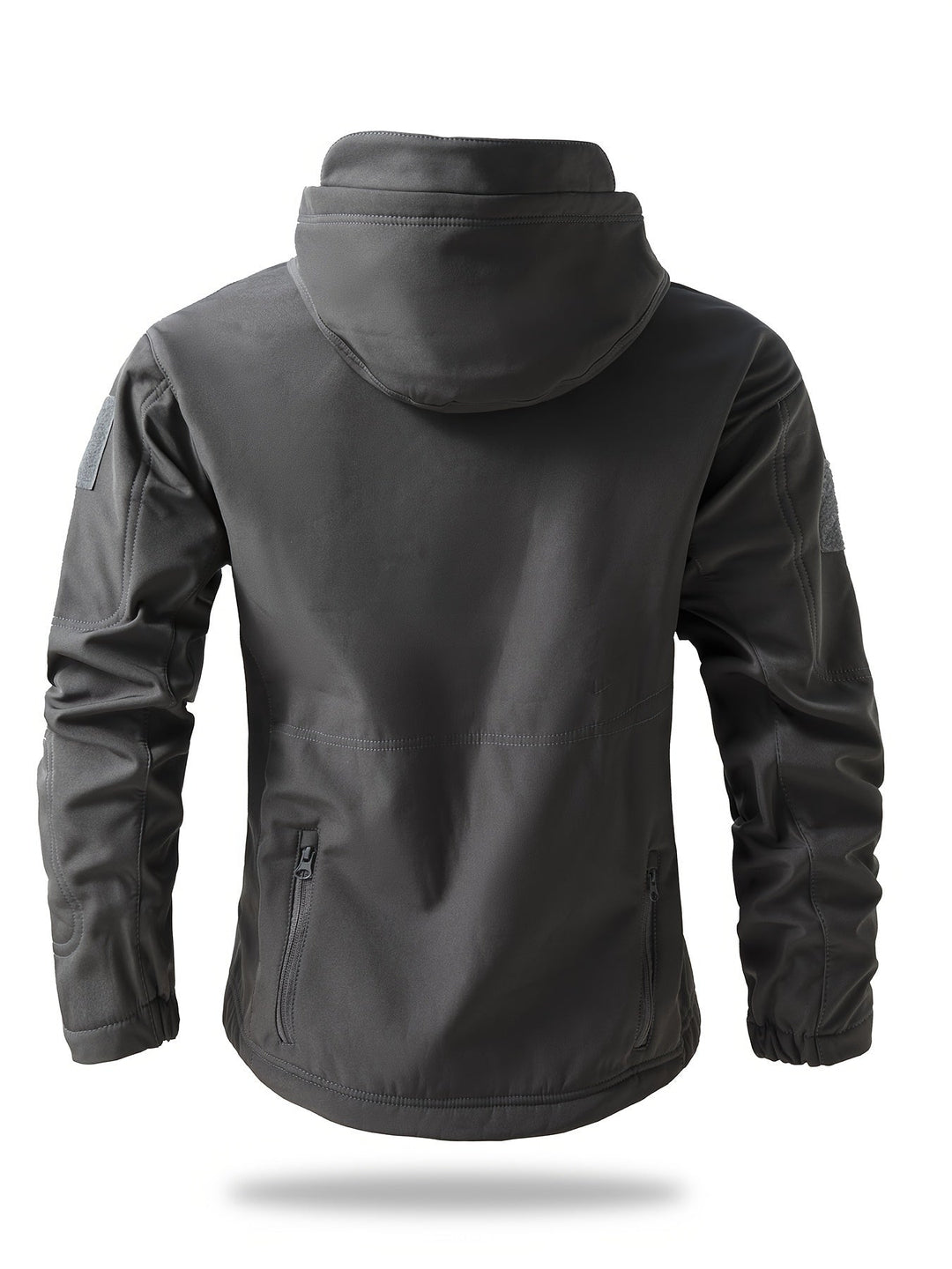 Veste coupe-vent à fermeture éclair tactique pour activités de plein air pour hommes | Parfait pour les activités de plein air