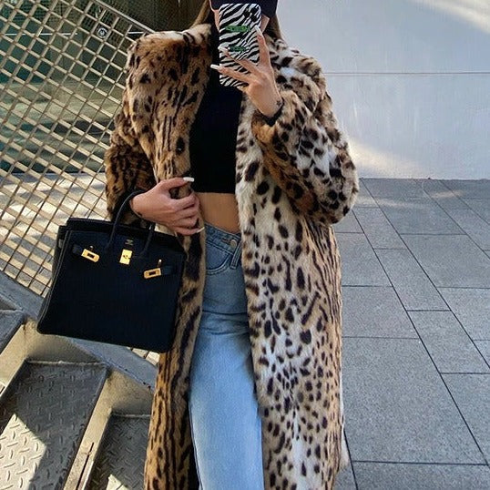 Manteau à imprimé tigre Felicitas Lose