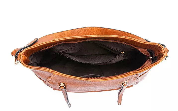 Carlota | Stilvolle Damen Vintage Ledertasche