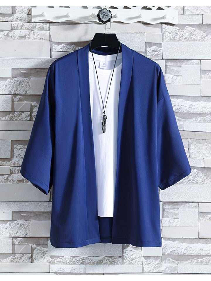 Kimono de style japonais pour hommes