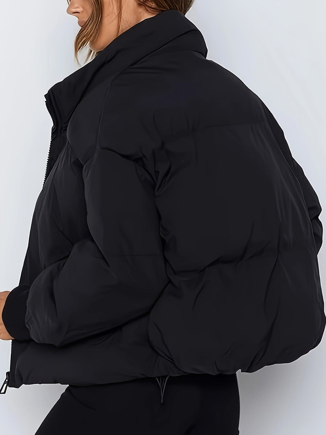 Casual Kurze Puffer Winterjacke für Frauen | Perfekt für Wintertage