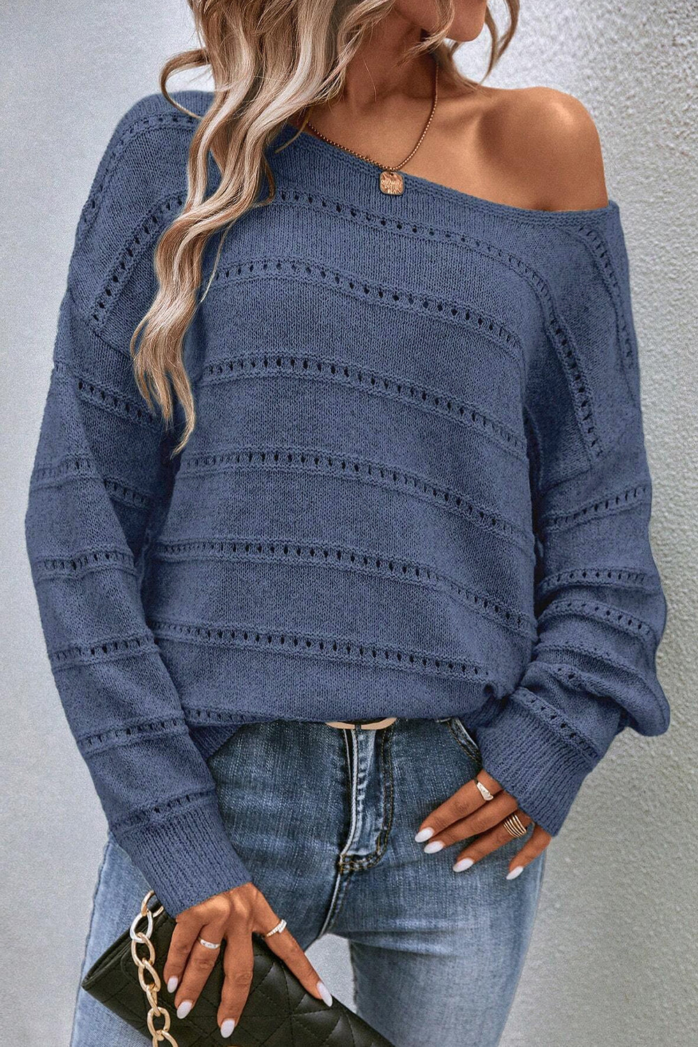 Maglione di lusso con dettagli elaborati per donne
