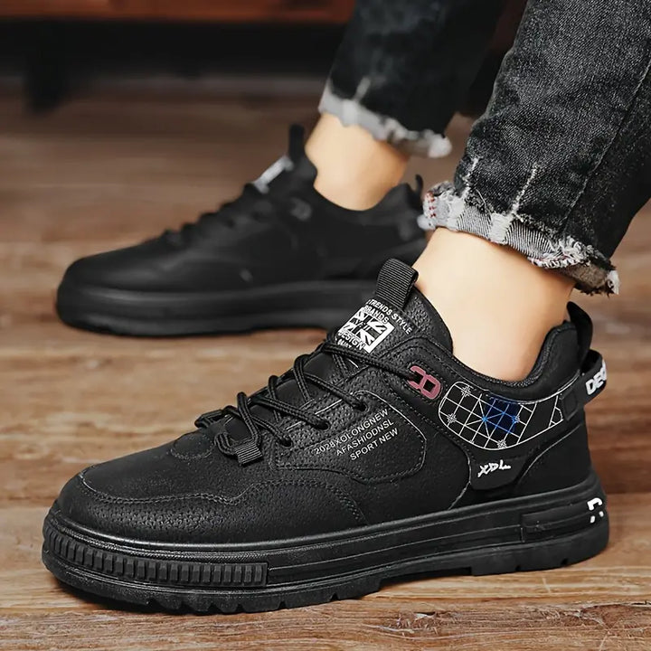 Baskets homme avec semelle robuste – Chaussures de loisirs respirantes au design streetwear