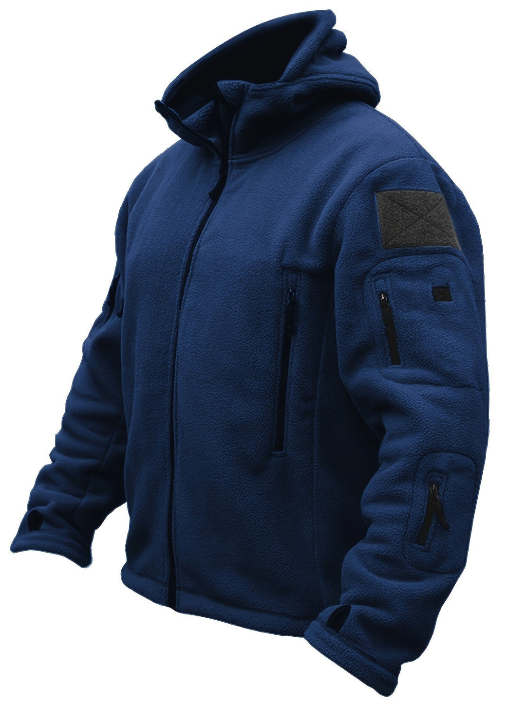 Warme Fleece-Reißverschluss-Winddichte Outdoorjacke Für Herren | Perfekt für Outdoor-Aktivitäten