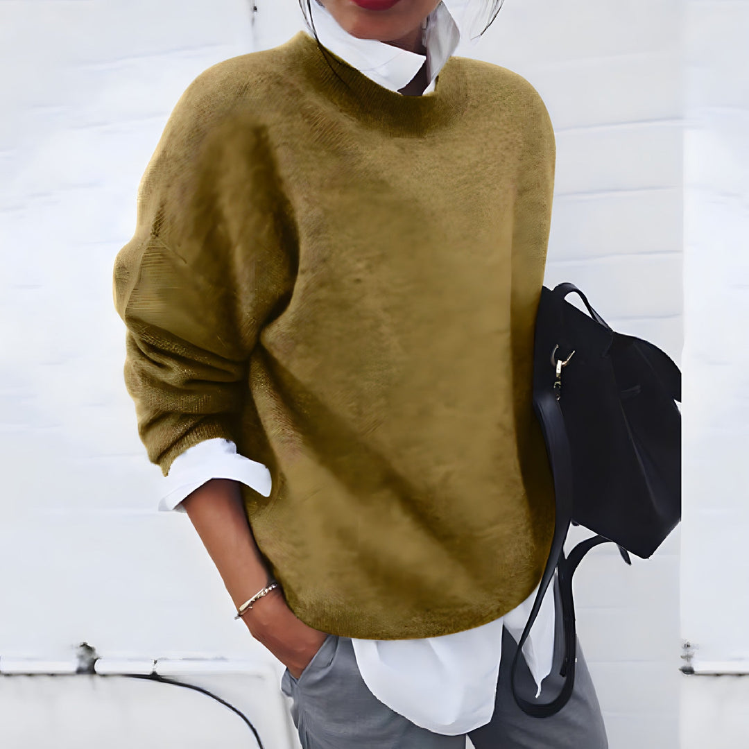 Adrienne - Pullover - Classic - Formal Style - Ideal for Fall/Winter for Women
