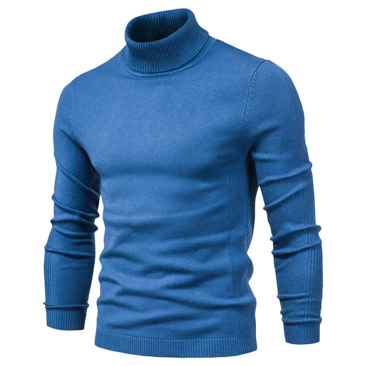 Sanford - Fashionable sweater with small turtleneck