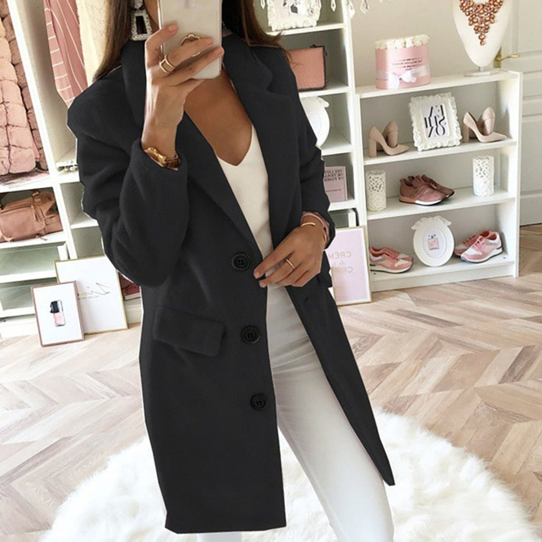 Malena - Cappotto - Classico - Alla moda - Ideale per autunno / inverno per donna