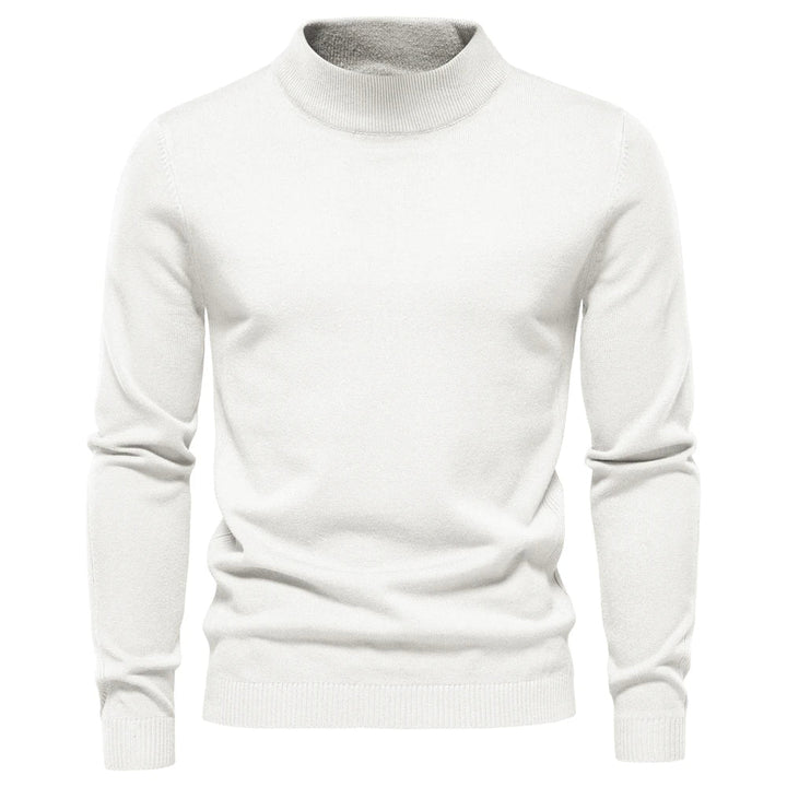 Sanford - Fashionable sweater with small turtleneck