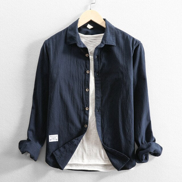 JACKSON - Chemise unie 100% coton