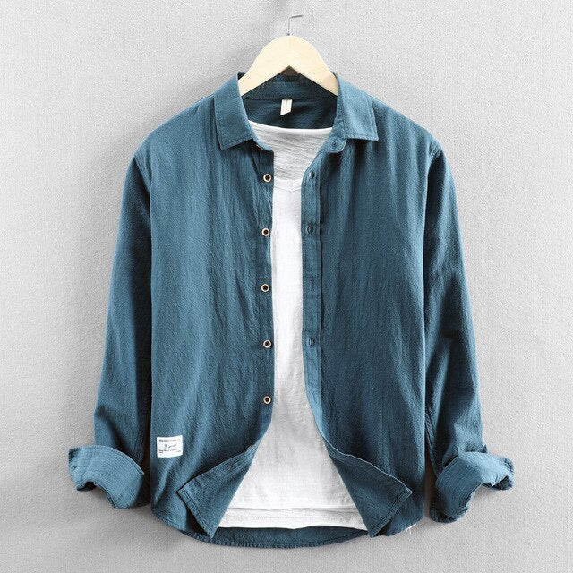 JACKSON - Chemise unie 100% coton