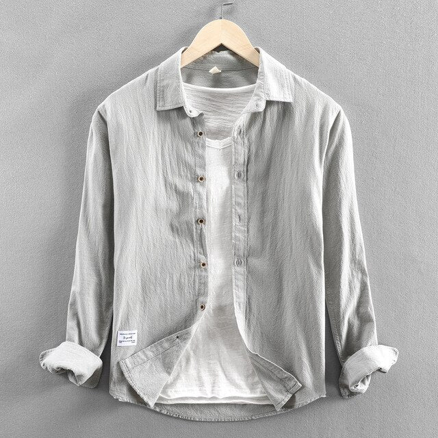 JACKSON - Chemise unie 100% coton