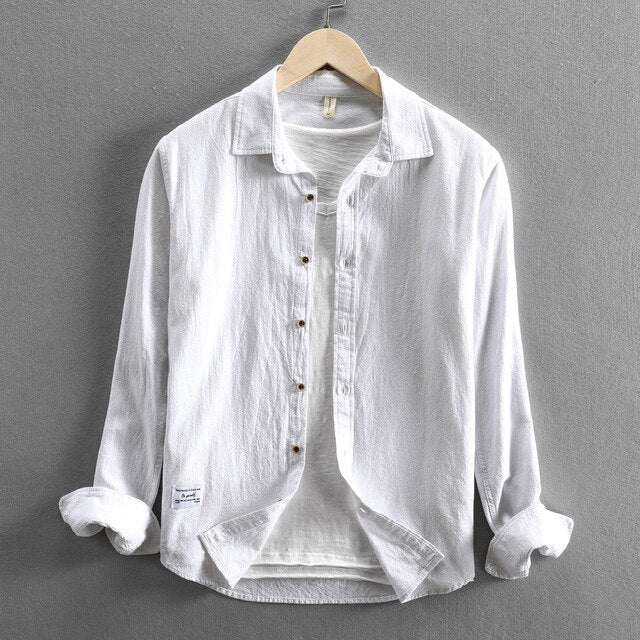 JACKSON - Chemise unie 100% coton
