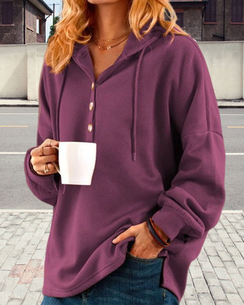Bequemer Übergroßer Fleece Hoodie mit Kapuze für Damen | Perfekt für den Alltag