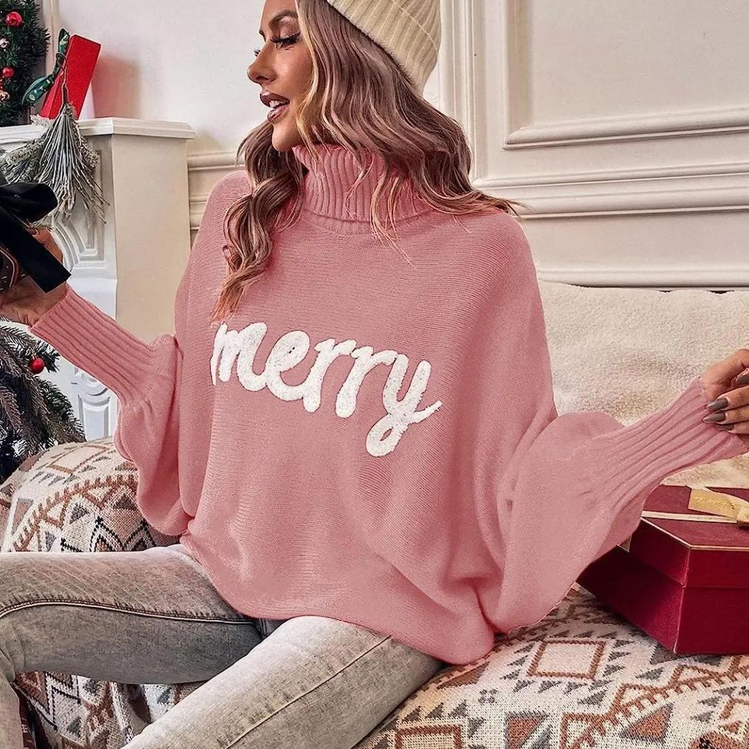 Haydee - Warmer festlicher Rollkragenpullover für Damen