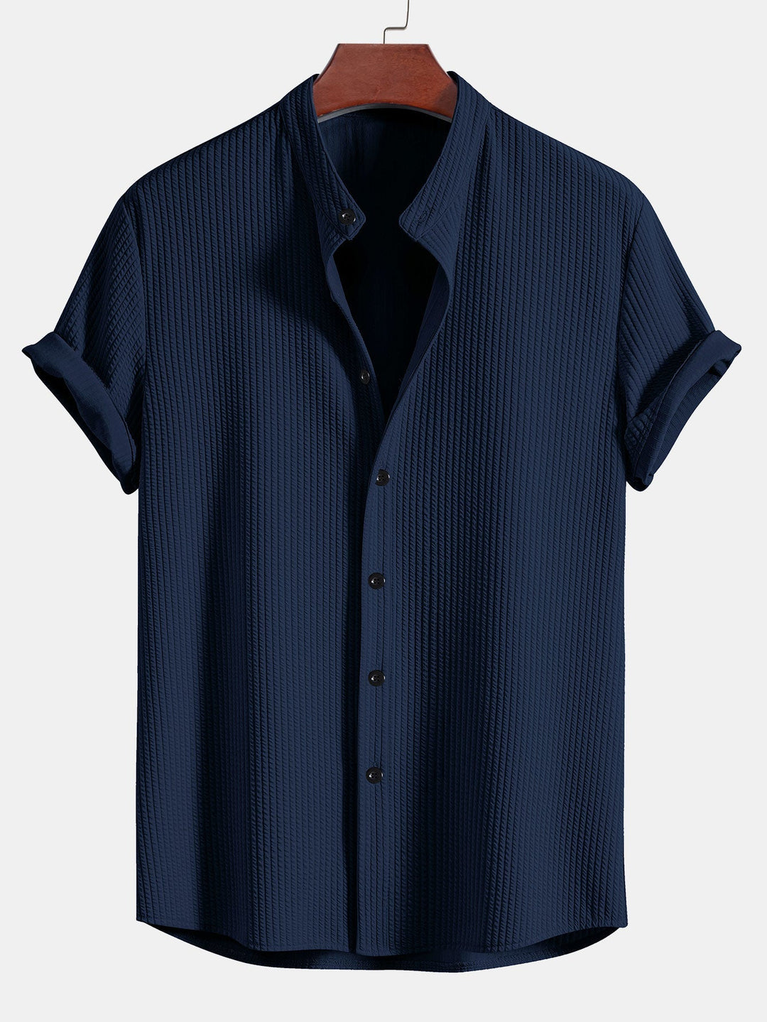 Sean | Men's shirt with stand-up collar