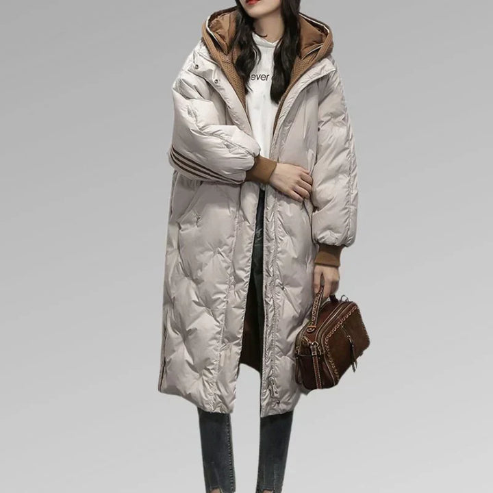 Elrica - manteau d'hiver de haute qualité pour femmes