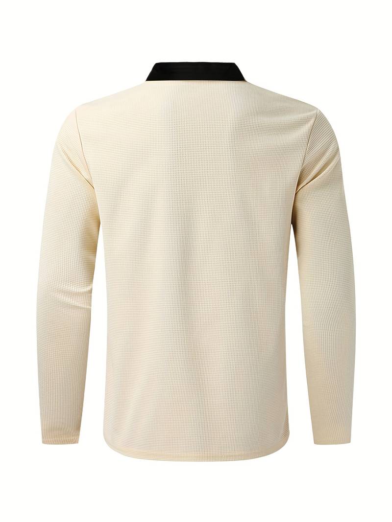 Ensemble pour homme en deux pièces – Ensemble de loisirs et survêtement d'entraînement à col montant à la mode