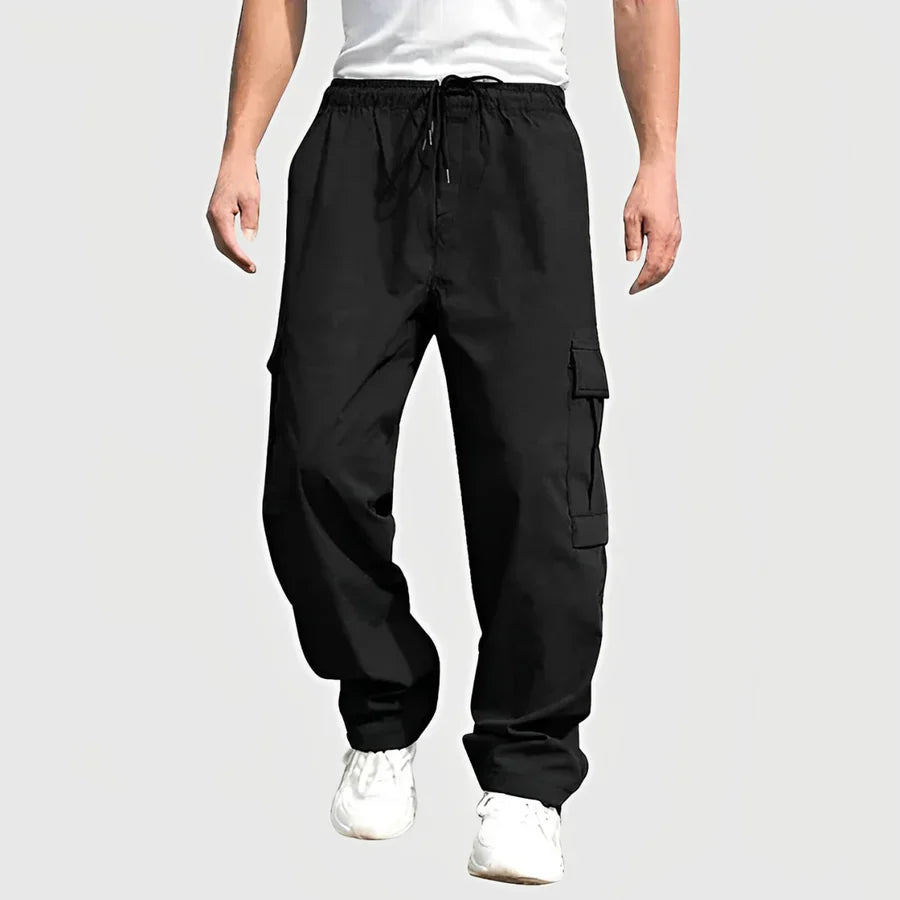 Harris - pantalon cargo ample avec cordon de serrage