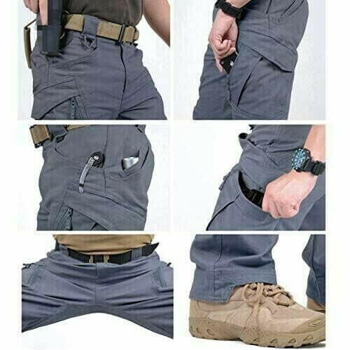 Olympia - Pantalon cargo tactique - Classique - Confortable - Pour diverses utilisations pour hommes