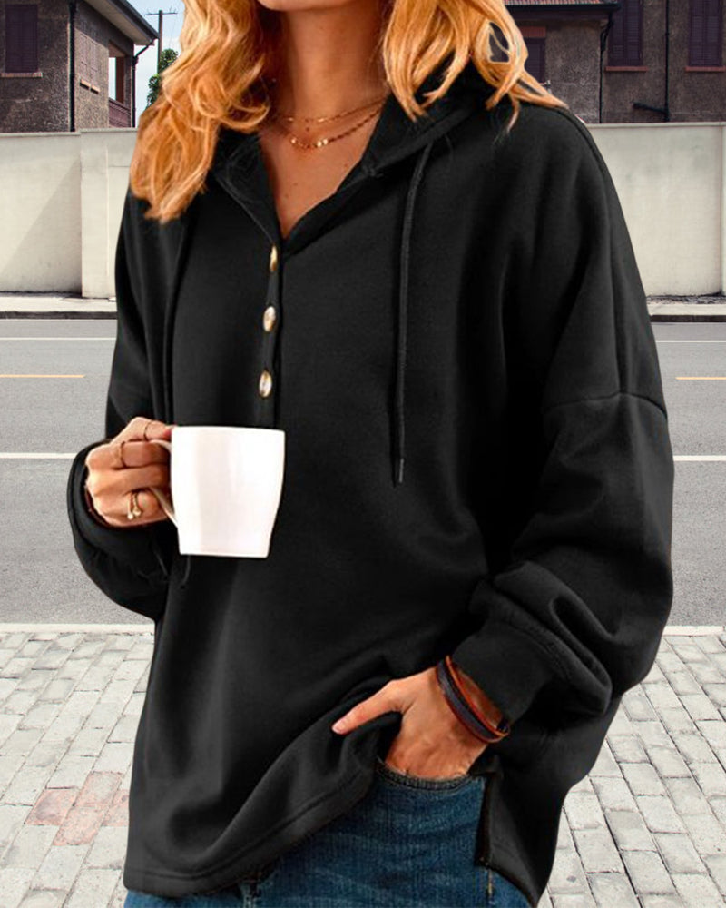 Bequemer Übergroßer Fleece Hoodie mit Kapuze für Damen | Perfekt für den Alltag
