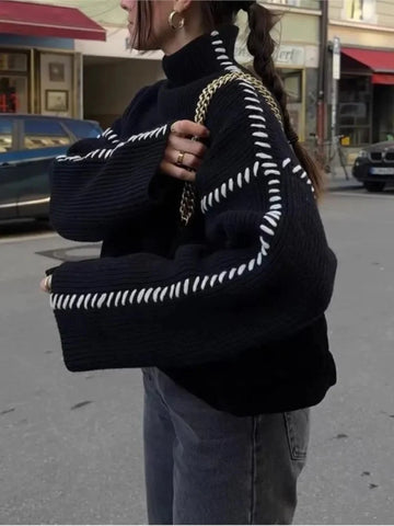 Katie - Pull-over - Chic/Élégant - Design polyvalent - Idéal pour l'hiver pour femmes