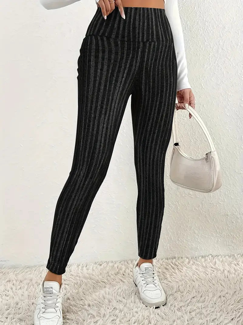 Lux – Leggings tricotées avec doublure en polaire