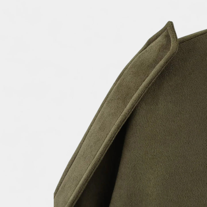 Maria Modehaus | kurtka damska w stylu militarnym z imitacji zamszu