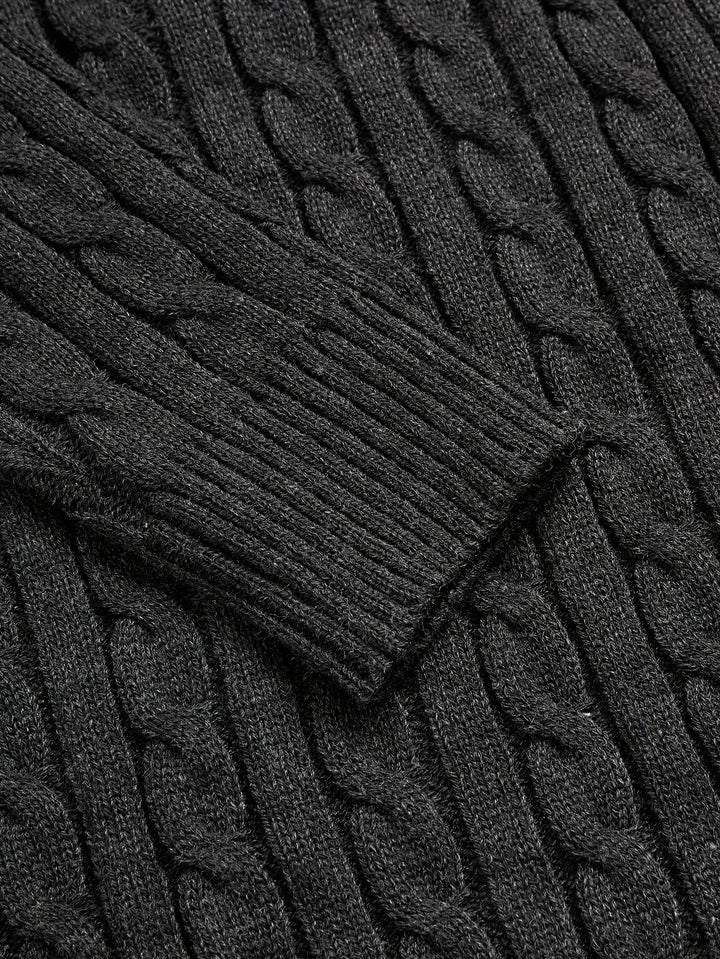 Hiram - Pull décontracté pour homme avec boutons