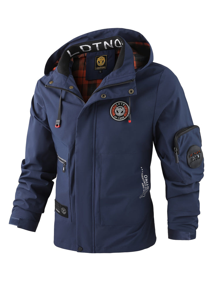 Warme Dicke Lange Ärmel Revers Kragen Winter Jacke Für Herren | Perfekt für Outdoor-Aktivitäten