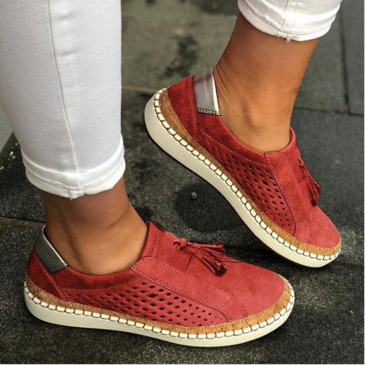 Laura I Slip-ons respirants avec soutien orthopédique