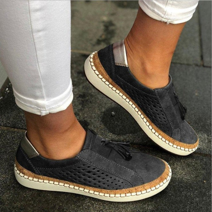 Laura I Slip-ons respirants avec soutien orthopédique