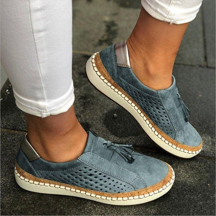 Laura I Slip-ons respirants avec soutien orthopédique