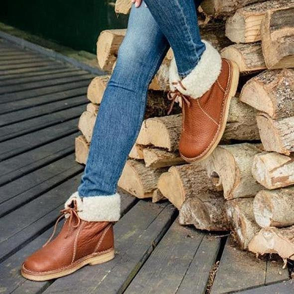 Bottes étanches avec doublure en laine