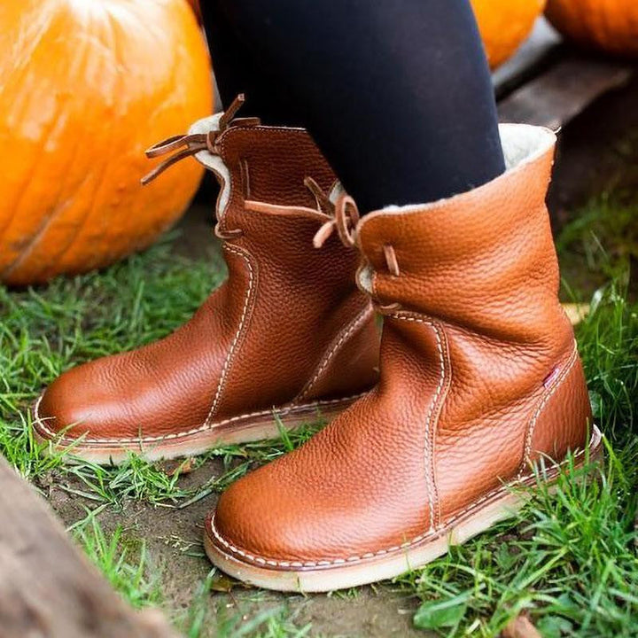 Bottes étanches avec doublure en laine