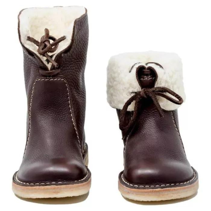 Bottes étanches avec doublure en laine