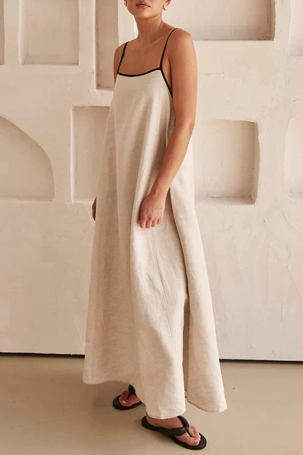 Connie - Abito lungo alla moda in lino