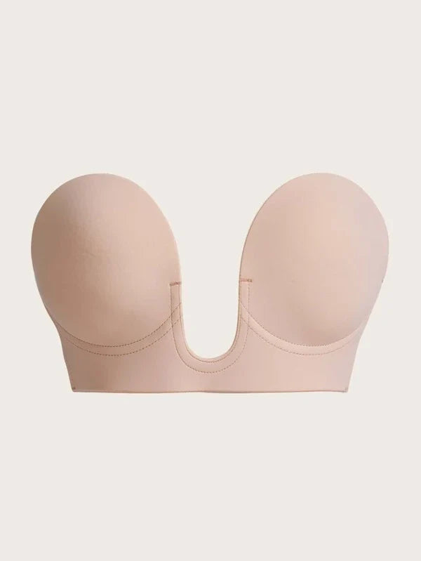 Reggiseno push-up con scollo a V profondo – senza schienale, supporto e invisibile sotto i vestiti