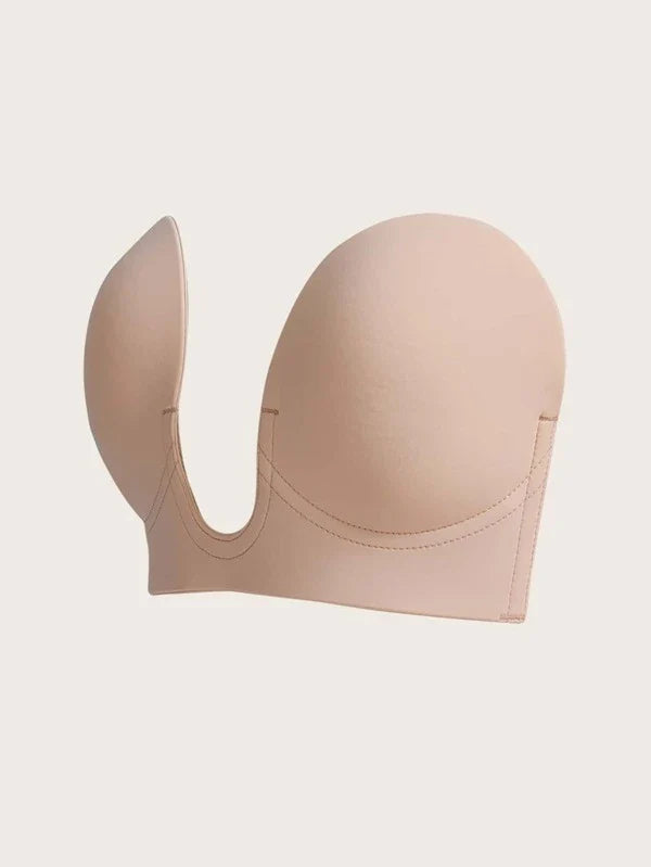 Reggiseno push-up con scollo a V profondo – senza schienale, supporto e invisibile sotto i vestiti