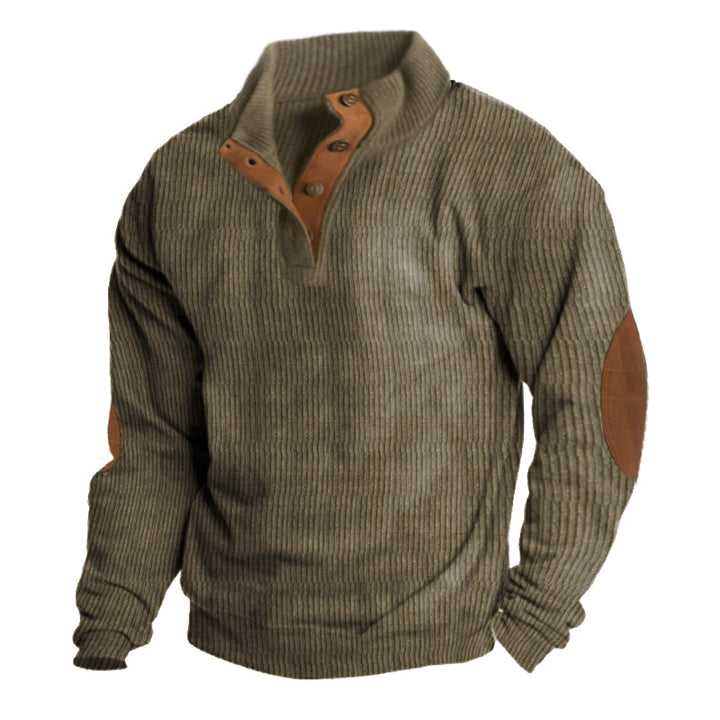 Sweter na sznurku dla mężczyzn