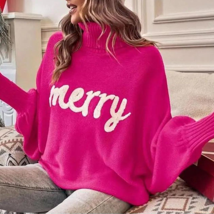 Haydee - Warmer festlicher Rollkragenpullover für Damen