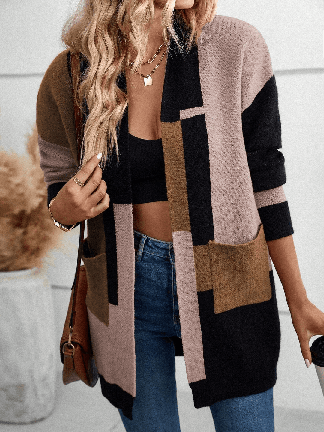 Cardigan élégant en maille de laine pour femmes | Idéal pour toutes les saisons