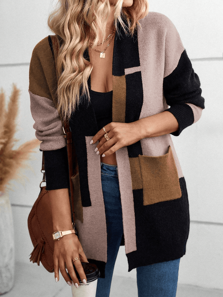Cardigan élégant en maille de laine pour femmes | Idéal pour toutes les saisons